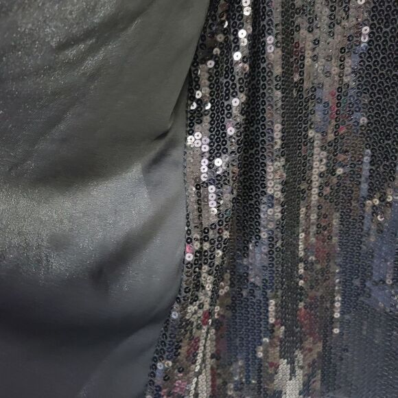 Notations velvet cardigan with sequined attached top, XL - Picture 6 of 7